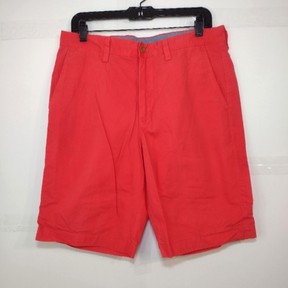 J.Crew Men's Coral Shorts Flat Front Size (32.W)